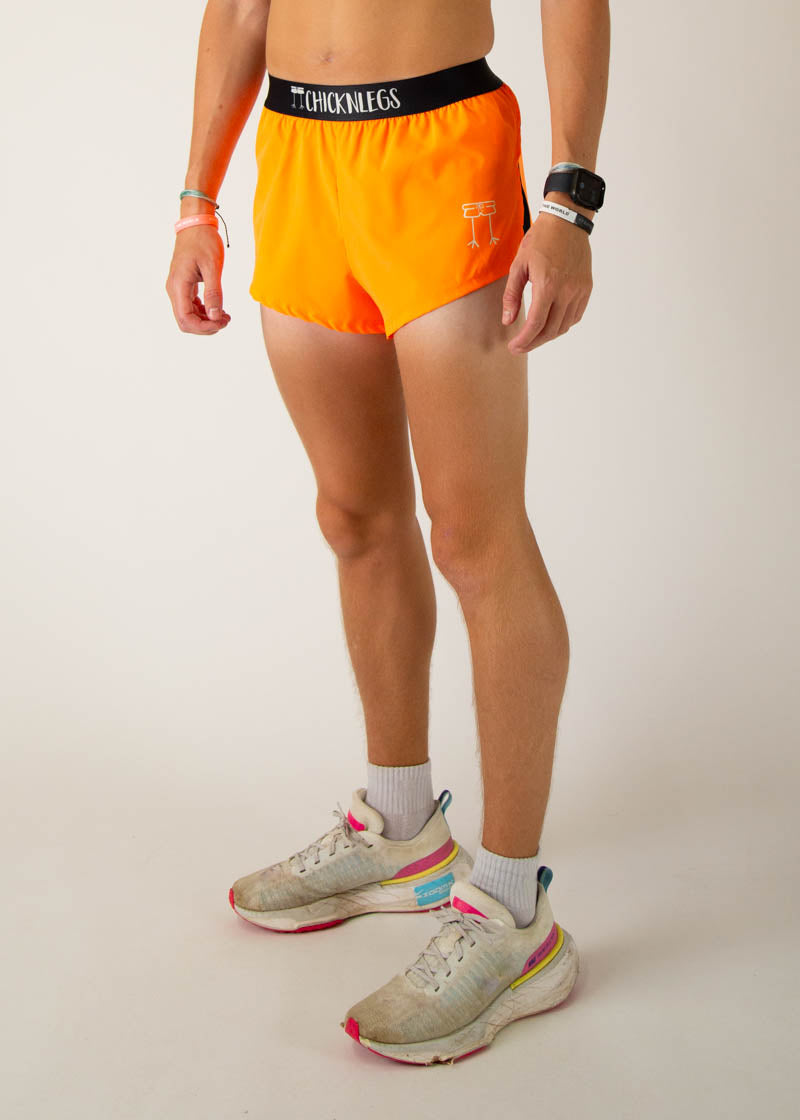 Neon orange nike shorts hotsell