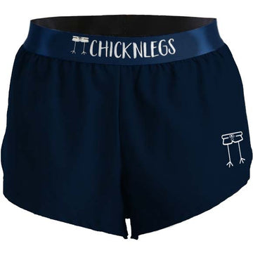Men's Navy blue 2 inch running shorts from ChicknLegs.