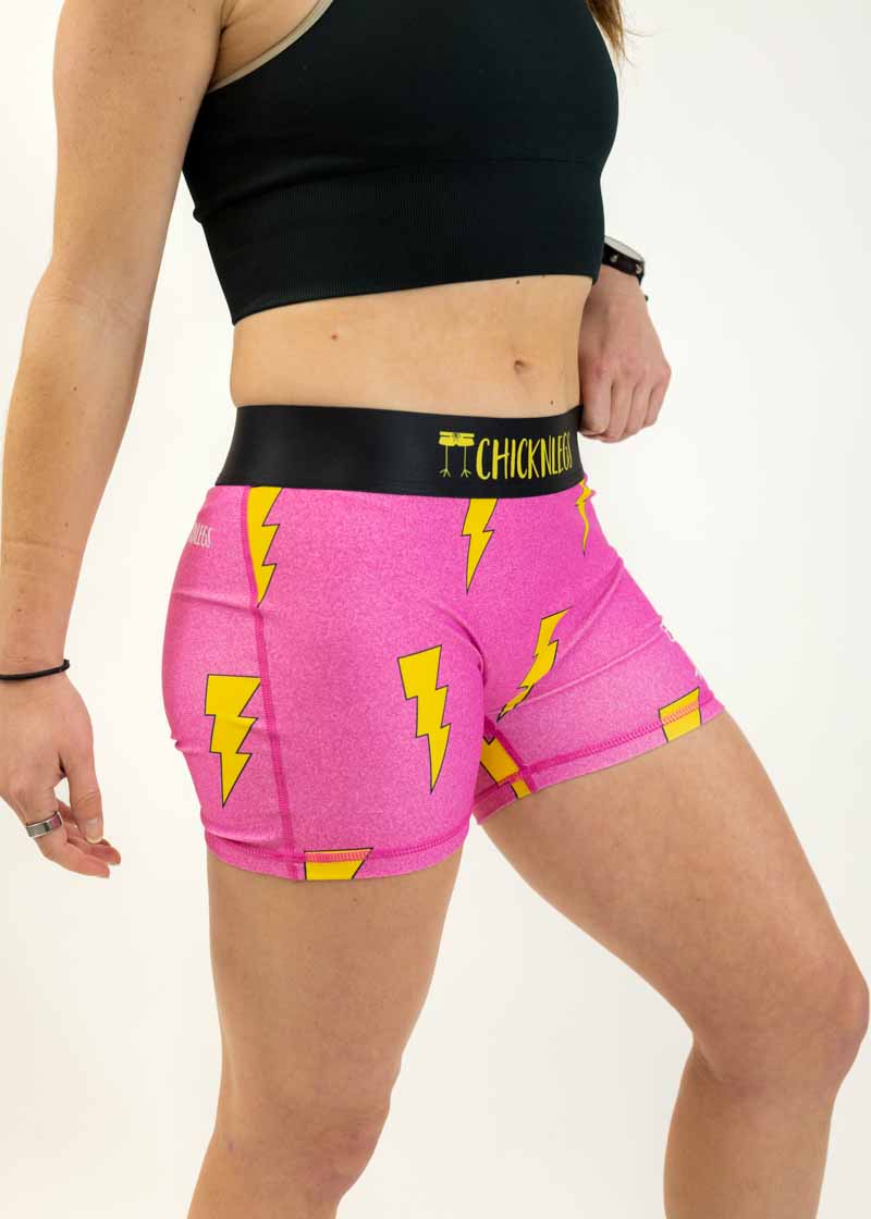 Women's Traffic Cones 3 Compression Shorts – ChicknLegs