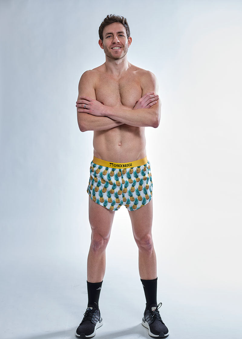 Men's Trippy Pineapples 2 Split Shorts – ChicknLegs