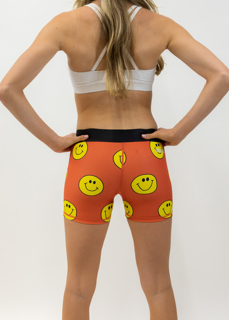 Women's Smiley 3 Compression Shorts – ChicknLegs