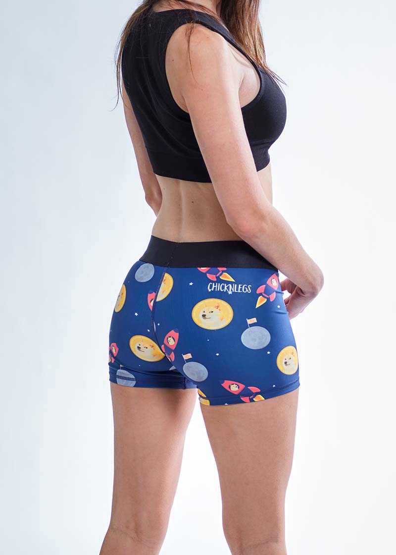 High waisted store compression running shorts